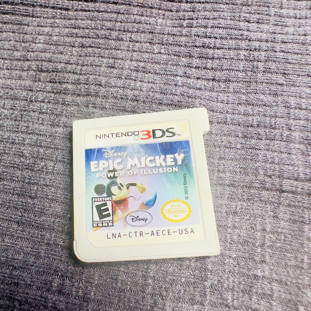 Epic mockey 3ds game